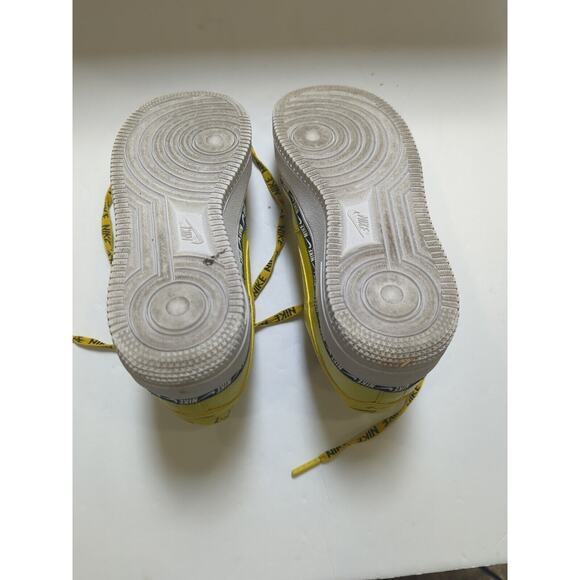 Sz 6.5- NIKE WMNS AIR FORCE 1 BRIGHT CITRON YELLOW AH8827-700 - Picture 12 of 13